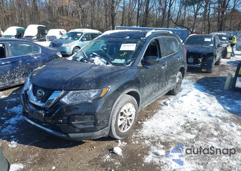 2019 Nissan Rogue Sv z USA, uszkodzony, nr VIN KNMAT2MT6KP532293